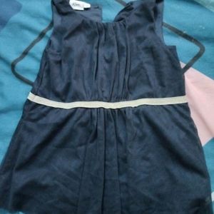 Navy Blue Soft Frock