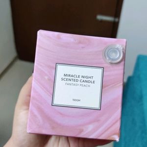 Miniso Peach Scented Candle