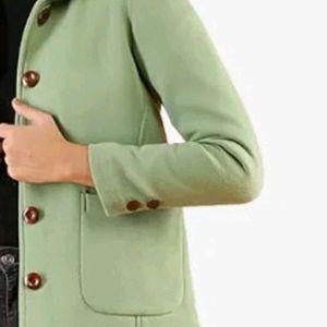 Women 'S Semi  Formal Wear Olive Blazer