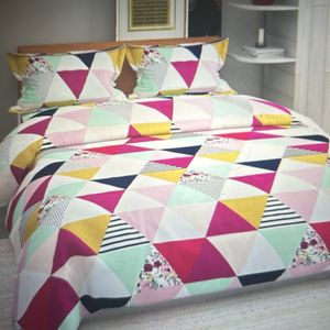 Premium Double Bedsheet 2 Pillow
