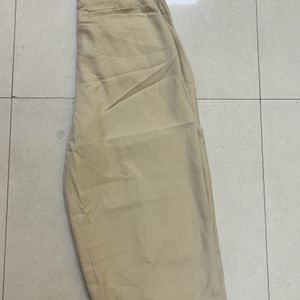 Button Straight Leg Pants