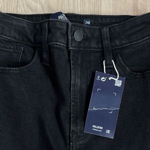 Hollister Brand Straight Fit Denim