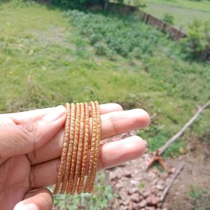 Combo Of Bangles & Gazra