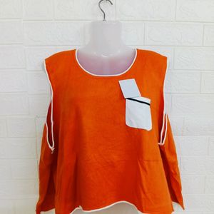 Korean Baggy Crop Tops