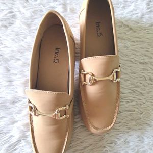 Beige Loafers (Women's)