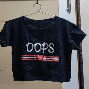 Crop T-shirt Only cash