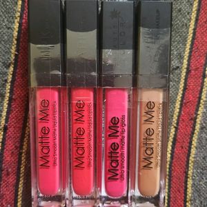 Matte Me Liquid Matt Lipsticks