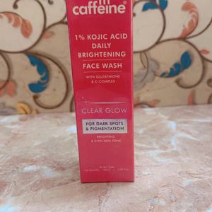 Mcaffeine 1% Kojic Acid Daily Brightening Face Was