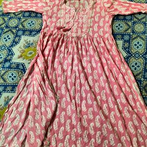 Alia Cut Kurta Set, Kurtset