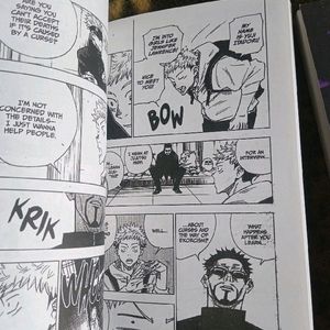 Jujutsu kaisen Manga 1,2,3