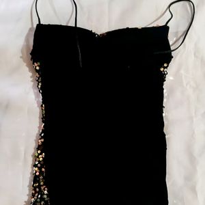 Sequin tank top