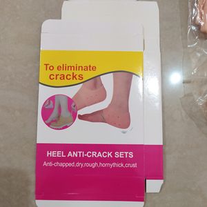 Anti Crack Half Heel Silicone Socks and Toe