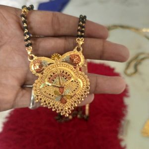 1 Gram Gold Plated Long Mangalsutra