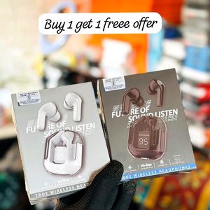 Ultra Pods Crystal Earbuds Buy 1 Get1 Free