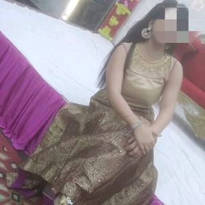 Crop Top Lengha With Can