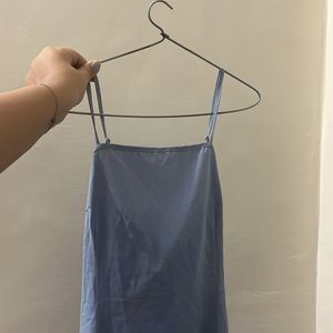 Backless Knot Slip dress