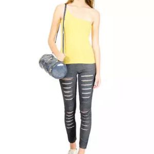 Stalkbuylove Distressed Skinny Stretchable Trouser