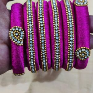 Silk thread Bangles