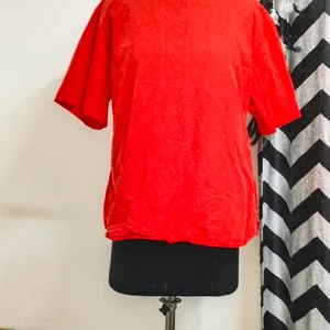 Plus Size Orange Top