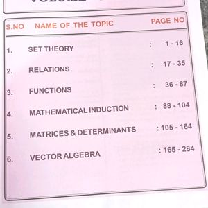 MATHEMATICS 1ST YEAR JEE MAIN BOOKS