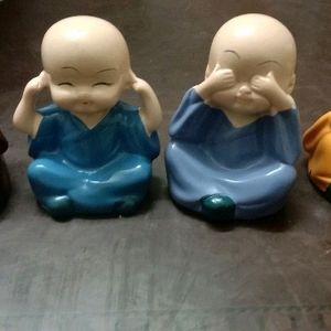 Baby Buddha Set Of 4 Show Piece