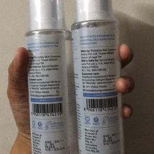 Plum Rice Water & Niacinamide 3% Toner Pack 2