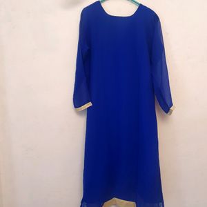 Beautiful Royal Blue Kurta