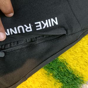 Nike Men Solid Black Track Pants