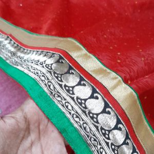 Beautiful Saree With Heavy Border