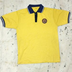 Kendriya Vidyalaya School Uniform Yellow.