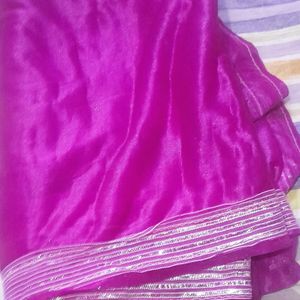 Pink Soft Saree