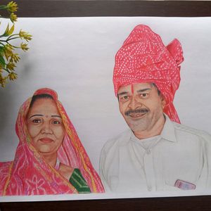 Colour Pencil Portrait