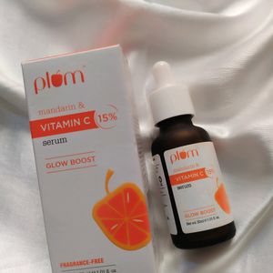 Plum Mandarin & Vitamin C 15% Serum Glow Boost