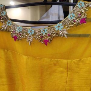 Haldi Dress