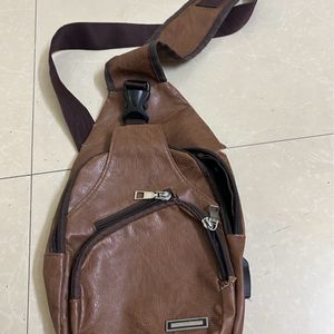 Unisex Leather Bag (Cross wear style)