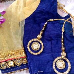 Lehnga Style  Designer Saree