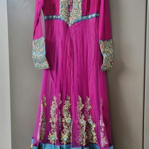 Anarkali Kurta N Chudidaar Set