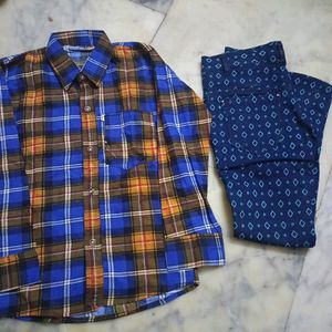 In Combo Shirt And Pant For Boy