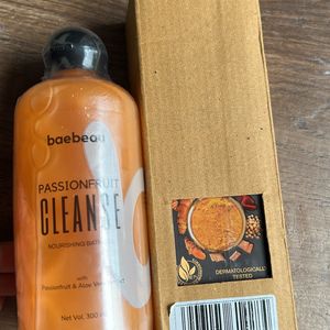 Baebeau and Wow Ubtan Bodywash