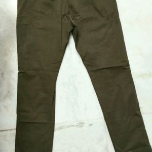 Highlander Olive Colour Trouser