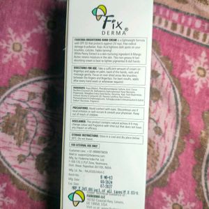 FixDerma Hand Cream SPF 50