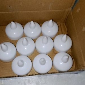 Water Floating Candles- Excellent Box Of Ten