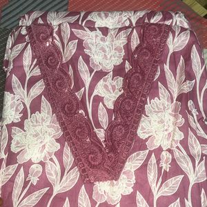 Pakistani V Neck Embroidery