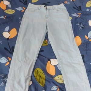 Light Blue Mom Jeans (Cotton)