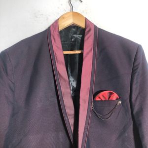 Burgundy Blazer Set(Men’s)