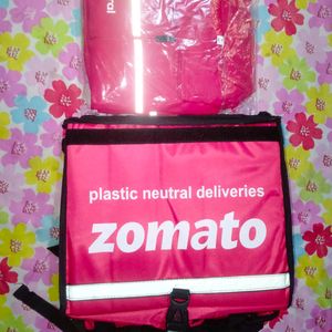 Zomato Delivery Bag & 2 Combo Tshirt Kit😍🔥