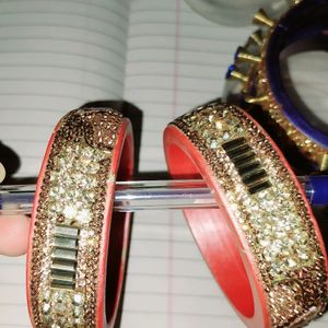 Lac Bangles 2 Pair