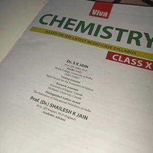 Class 10th Chemistry Book