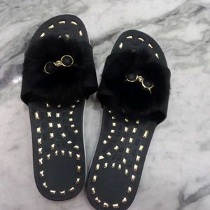 Black Color Flip Flop Slippers