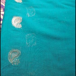 Green Colour Saree